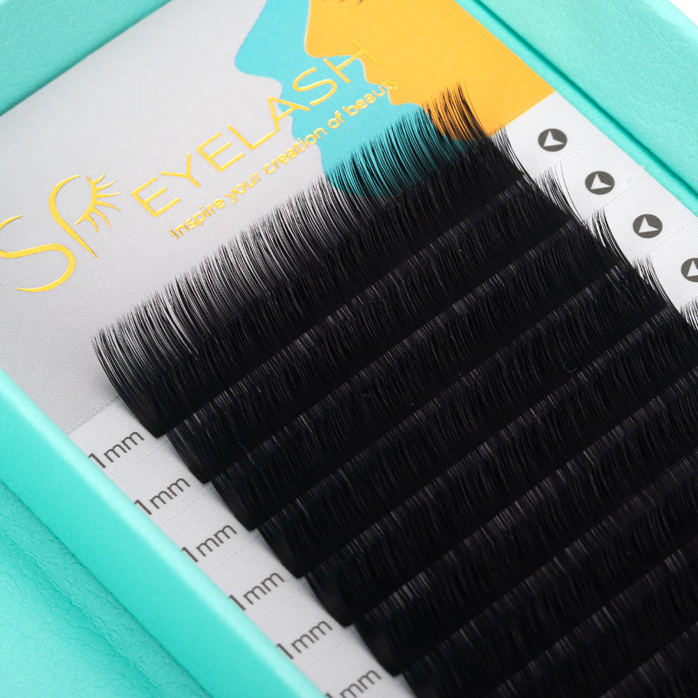 Extensions de cils en soie mate - Boucle D/DD
