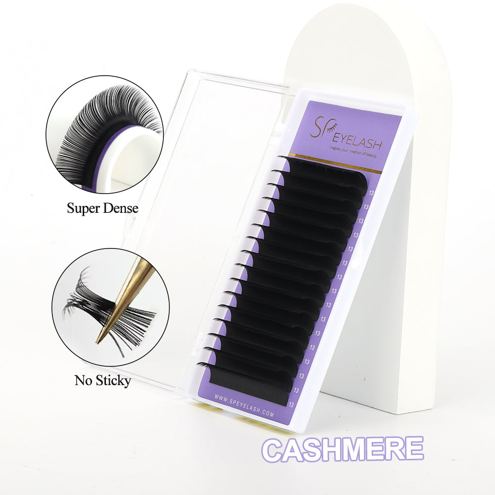 Extensions de cils en soie - courbure B