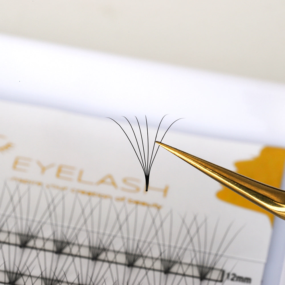 Promade Cils en Fan Base Pointue 6D