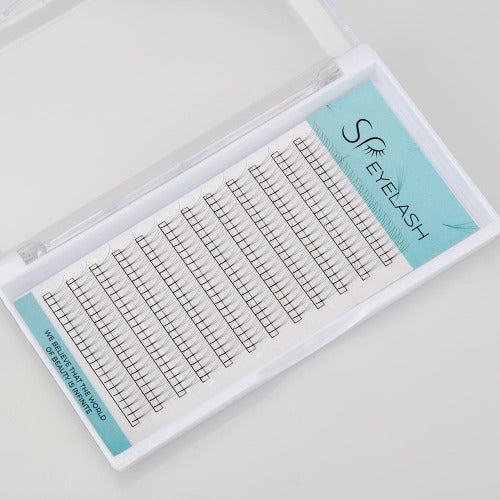 SP Eyelash 3D Premade Volume Fans Long Stem Lashes – speyelashes