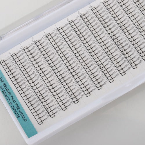 SP Eyelash 3D Premade Volume Fans Long Stem Lashes – speyelashes
